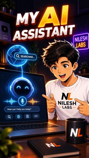 Stop Googling! My AI Does It Faster 🤯#AI #Python #AIAssistant #Coding #NileshLabs #techtips #llm