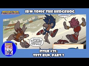IDW Sonic The Hedgehog #39 | A Comic Review by Megabeatman