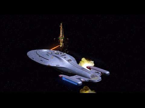 Bridge Commander: Intrepid vs Dominion War Keldon, both ways