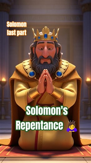 last part of solomon 👑#solomon#bible #foryou#subscribe ‪@Viewfaithflix‬