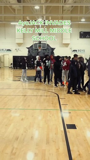 AyoJack Goes Back 2 School Tour (Kelly Mill Middle School) #fyp #independentartist #popular #rolemodel