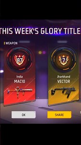 How To Increase 🚀 Weapon Galory Title 🤯 in Br & Cs Rank / Free Fire New Br Rank Season #shorts #virl