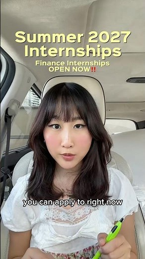 Summer 2027 Internships OPEN NOW! #college #internship #collegestudent