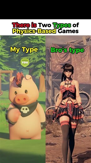 There is Two Types of Physics-Based Games #stellarblade #partyanimals