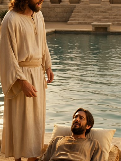 “Do you want to be made well?” The sick man answered Him, “Sir, I have no man to put me into the pool when the water is stirred up; but while I am coming, another steps down before me.” Jesus said to him, “Rise, take up your bed and walk.” And immediately the man was made well, took up his bed, and walked. #Bible #Prayer #jesusislord #Jesus #jesuslovesyou