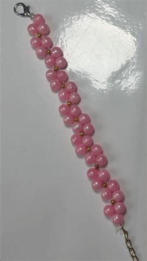 How to make a pink Buz bracelet, very comfortable. A simple and easy way to relieve stress.