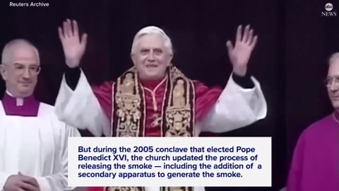 What to know about the conclave smoke used to signify the election of a new pope