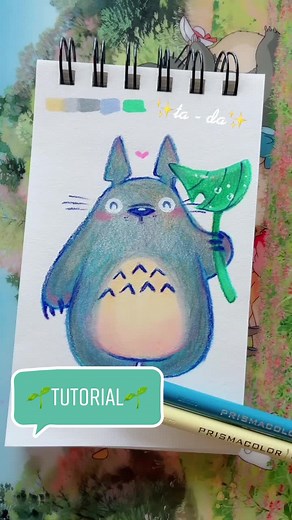 Easy Totoro Drawing Tutorial for Beginners