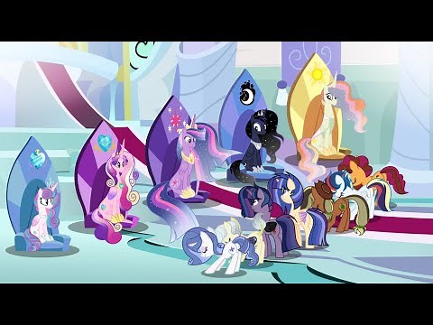 MLP[Next Gen](Speedpaint) The meeting with Princesses[Base edit]
