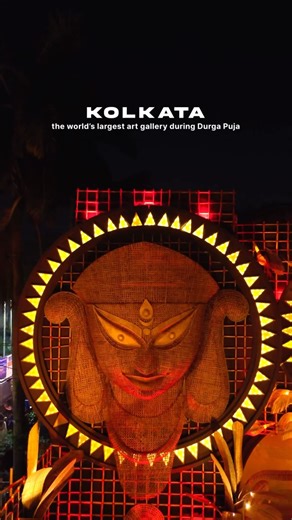 Bipradev Roy | Kolkata | Photo | Video on Instagram: "Kolkata becomes the world’s largest art gallery during Durga Puja. The creativity is unmatchable. Artists create art with care and love. Maa Durga’s blessings are upon the artists. This is why Kolkata is known as the capital of art and the hub of artists. * #durgapuja #maadurga #durgamaa #durgapuja2025 #kolkata #kolkatadiaries #calcutta #festival #explore #reels"