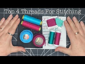 My Favourite Threads for Slow Stitching | Review and Recommendations