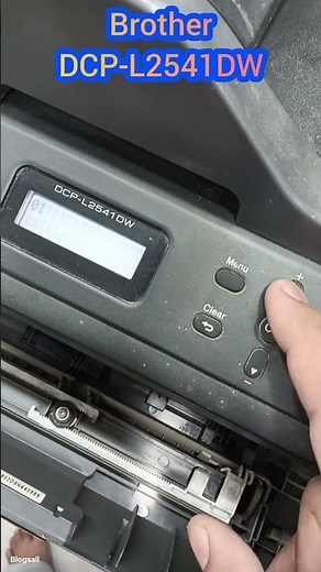Brother DCP-L2541DW printer toner replace solution easy way without changing toner