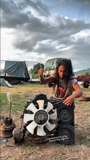 Radio to engine #rolandboyofficial #entertainment #funny #shorts