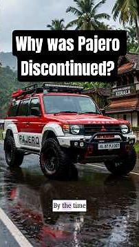 Why Was the Mitsubishi Pajero Discontinued? #youtubeshorts #shortsfeed #youtube #shorts