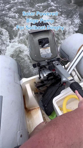Solar-Powered Bilge Pump for Sailboat Dinghy