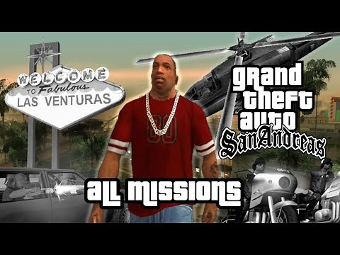 GTA SAN ANDREAS All Missions - Full Game Walkthrough #2 (1080p 50fps) No Commentary