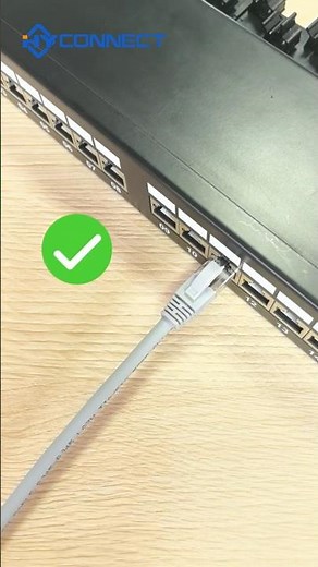 How to Easily install the internet RJ45 Shielded 24 port Patch Panel #NetworkSetup #ProInstall