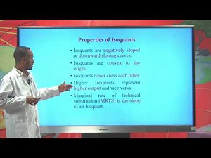 properties of Isoquants