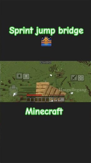 Smooth Bridge Build 🔥 Minecraft Legends#minecraft #shorts #trending