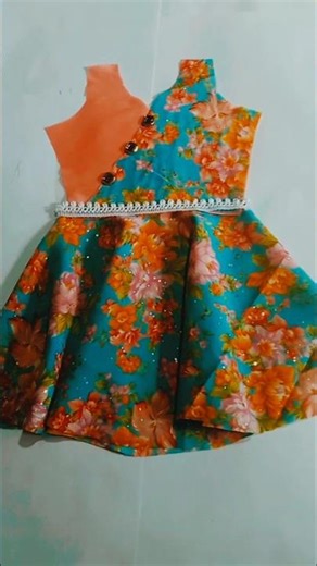 Stylish Baby Frock Design ✂️👗 | New Trending Style #Shorts