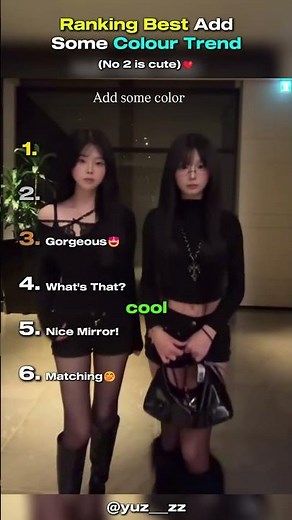 Ranking BEST Add Some Colour Trend