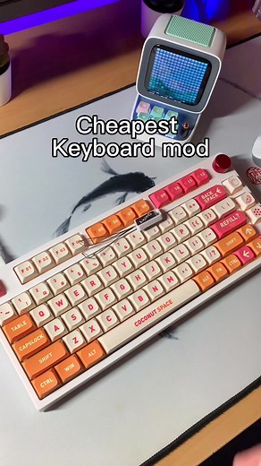 Budget Keyboard Foam Mod Tutorial
