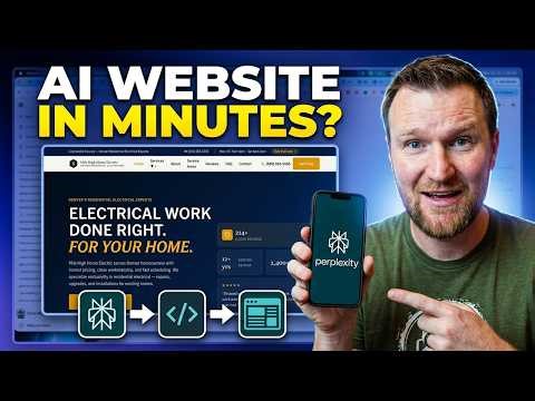How to Build a Website With Perplexity Computer - Full Tutorial