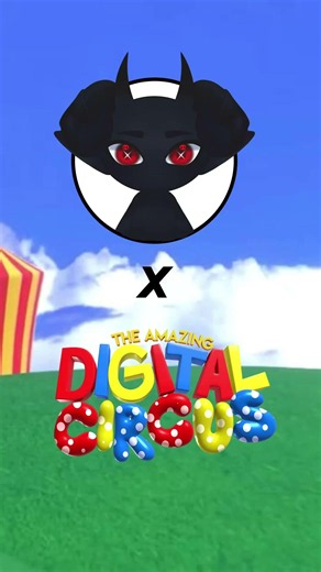 Cómo sería Shiza en Digital Circus. Dibujo por ‪@Vanhder‬