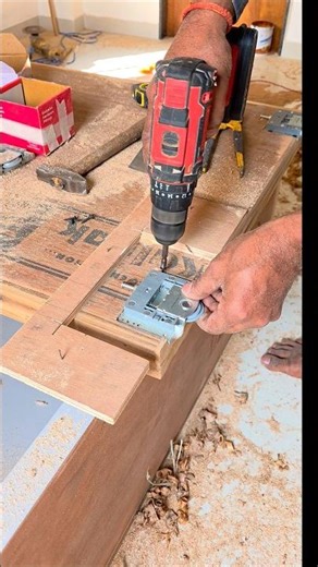 Sliding Door Wheel Installation Step by Step | Perfect Woodworking Fit 🔧🇺🇸 #Shorts #shortvideo