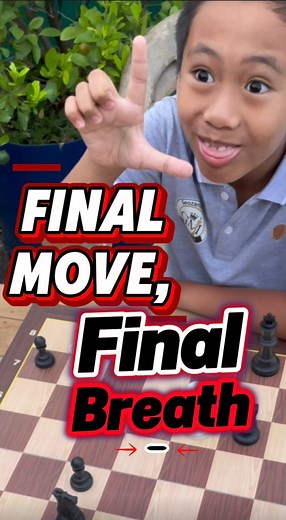 Final move, final breath 🙀😱 #fblifestyle #gambit #chess #endgame #boardgames | GeozanMoves