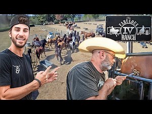 Touring The Biggest PRO Rodeo Ranch We've ever seen!