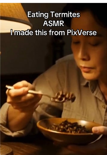 ASMR Termite Eating Experience