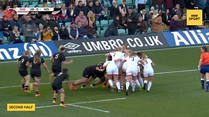 Catch up on all the BBC highlights from our victory over the Black Ferns in Northampton 🌹 | England Rugby
