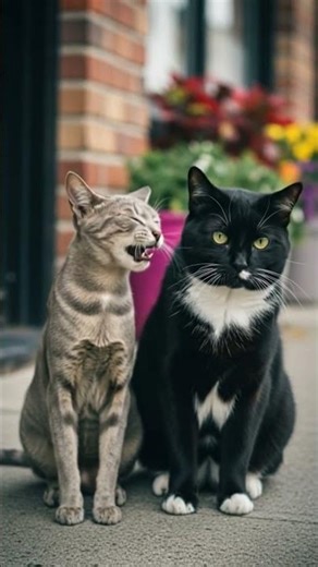 1k 🙏this fable, a clever cat uses various tricks to catc rats, but a wise older#funny #cartoon #love