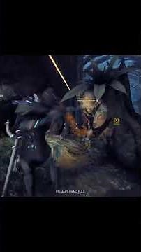 Warframe Intense Battle Scene 💀 #shortsvideo #gaming
