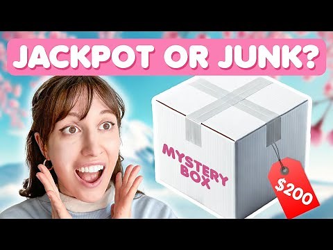 Unboxing $200 Kawaii Mystery Box from Japan!