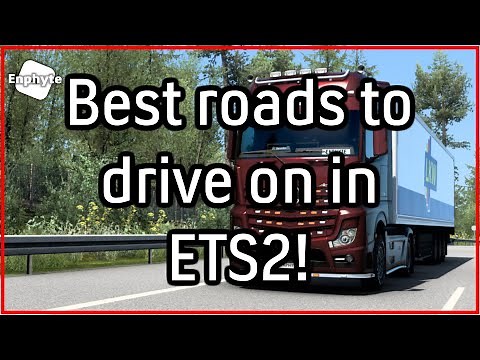 (Read Description) Top 5 BEST ROADS TO DRIVE on in ETS2! • Euro Truck Simulator 2 • Top list!