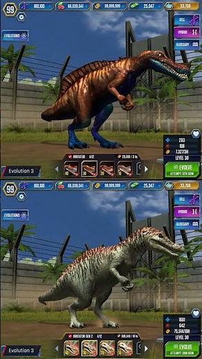 IRRITATOR GEN 1 VS IRRITATOR GEN 2 | Jurassic World The Game