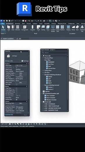 Revit Fix: Project Browser & Properties Palette Disappeared?