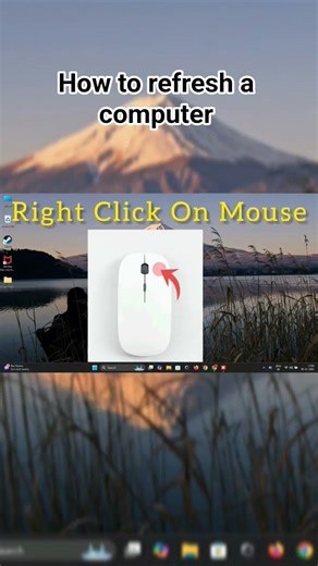 how to refresh a computer #youtubeshorts #computerknowledge #tech ##howtorefresh