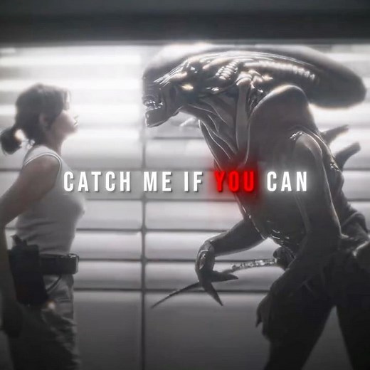 Heroine vs Monster Inside the Spaceship: Survival Chase Scene