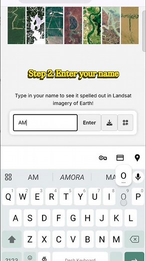 NASA Turns Your Name Into Real Places 🌍✨ | Your Name in Landsat Trend