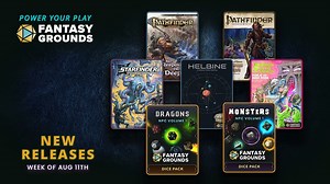 🤺Epic Battles and Bold Heroes! Head over to Fantasy Grounds now and grab these new releases to take your tabletop RPG adventures to the next level. Your next epic story is just a click away! ✨ Don't Miss Out! ✨ 🎲Fantasy Grounds New Releases August 12-18, 2024 https://www.fantasygrounds.com/store/#TopSellers #VTT #RPG | Fantasy Grounds
