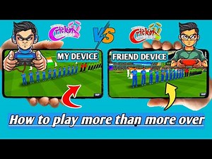 How to play with friends more over in WCC2 | How to play with private friends more over in WCC2