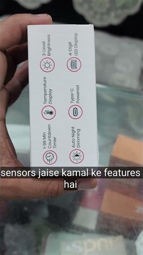 Portronics Glow Time POR-3465 Review 🔥 LED Digital Desk Clock | Multi Function Alarm Clock Hindi