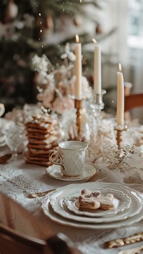 Ariana Grande style Christmas table. #merrychristmas #arianagrande #christmas # #decoration #music