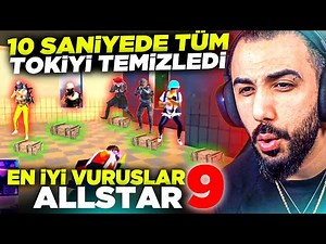 BÖYLESİNİ GÖRMEDİNİZ!! 10 SANİYEDE 10 KILL ALDI! EN İYİ VURUŞLAR ALLSTAR #9 | PUBG MOBILE