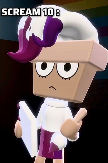 GUESS REAL SCREAM 🗣 | #dandysworld #dandy #brusha #qwel #roblox #shorts #funny #fypシ゚viral