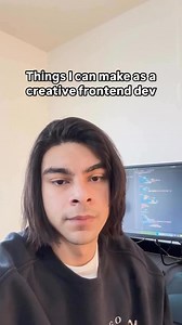 There are so many things frontend devs can make! | Devslopes