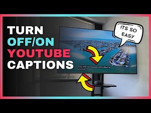 Turn Off/On Closed Captions on YouTube